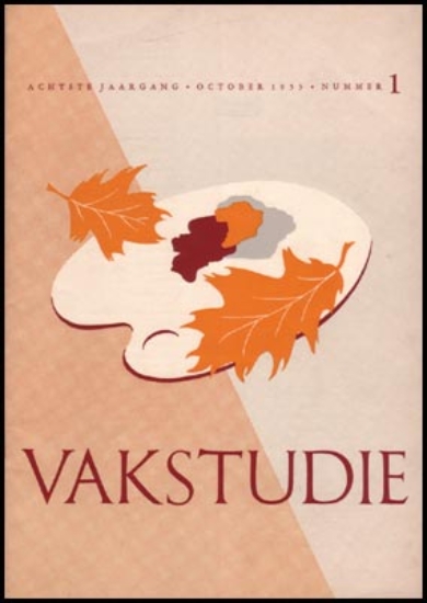 Bild von Vakstudie. Jg. 8 Nr. 1