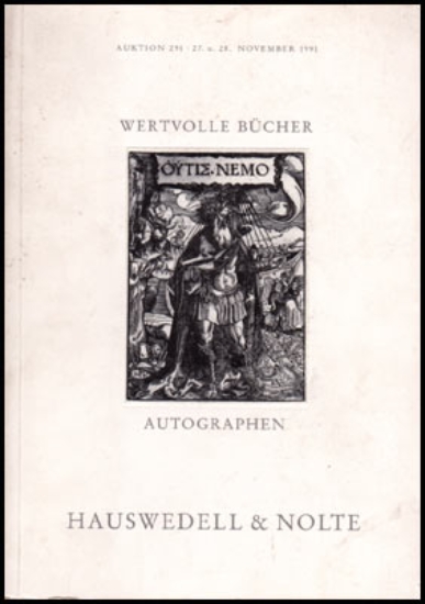 Bild von Wertvolle Bücher Und Autographen Des 15.-20. Jahrhunderts