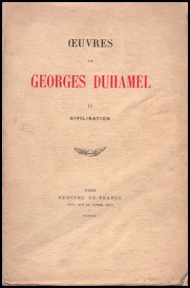 Bild von Œuvres De Georges Duhamel