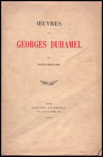 Bild von Œuvres De Georges Duhamel