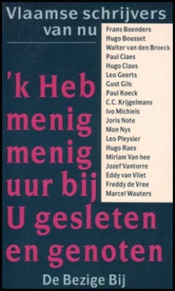Bild von 'k Heb menig menig uur bij U gesleten en genoten