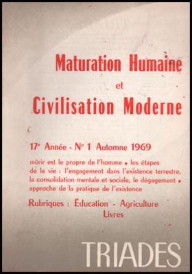 Bild von Maturation Humaine et Civilisation Moderne