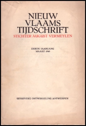 Afbeeldingen van Nieuw Vlaams Tijdschrift. Derde Jaargang Maart 1949