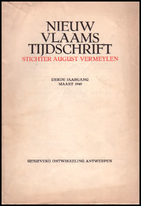 Picture of Nieuw Vlaams Tijdschrift. Derde Jaargang Maart 1949