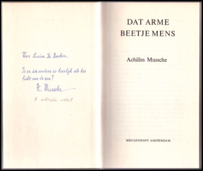 Bild von Dat Arme Beetje Mens