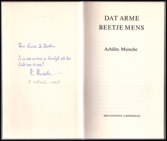 Bild von Dat Arme Beetje Mens