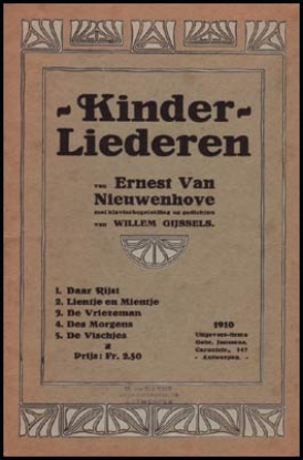 Bild von Vijf Kinderliederen