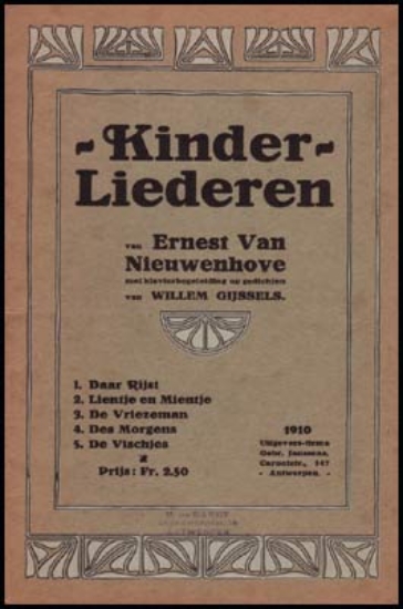 Bild von Vijf Kinderliederen