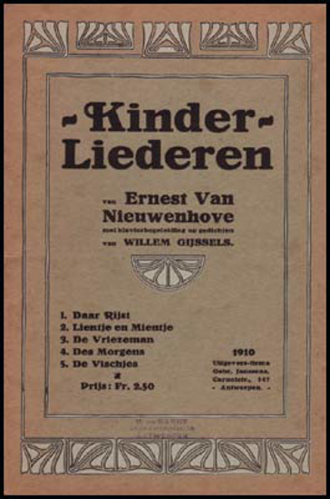 Image de Vijf Kinderliederen