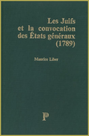 Bild von Les Juifs et la convocation des États généraux (1789)