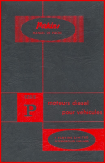 Bild von Manuel de poche pour moteurs diesel Perkins, serie P. Pour véhicules