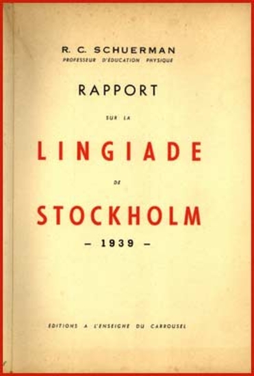 Bild von Rapport sur la Lingiade de Stockholm 1939