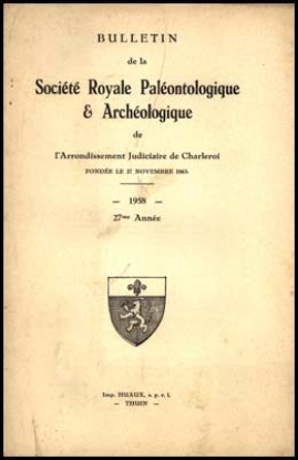 Bild von BULLETIN de la Société Paléontologique et Archéologique de Charleroi. 27me Année.