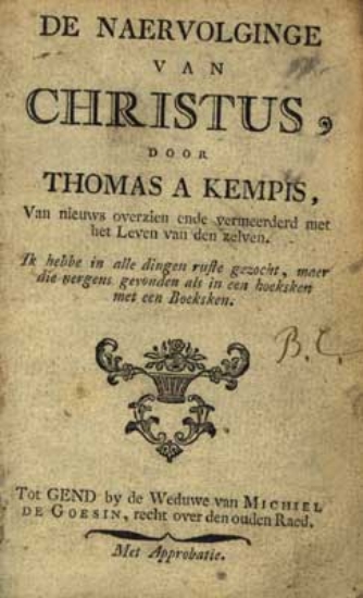 Bild von De Naervolginge van Christus