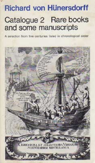 Bild von Rare books and some manuscripts - Catalogue 2