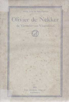 Bild von Olivier de Nekker. De verrader van Vlaanderen