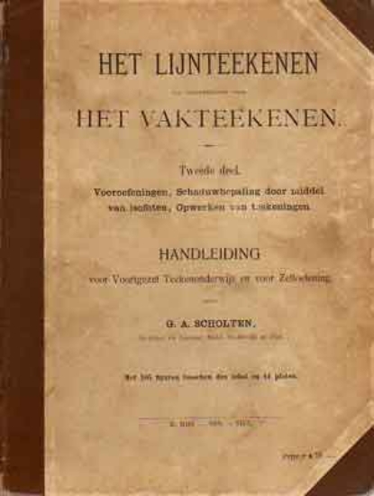 Bild von Het lijnteekenen als voorbereiding voor het vakteekenen
