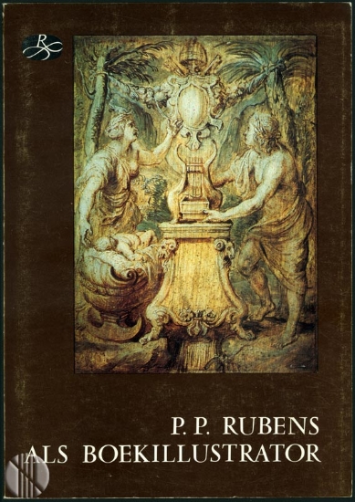 Bild von P. P. Rubens als boekillustrator. Met Rubens-postzegel en dagafstempeling