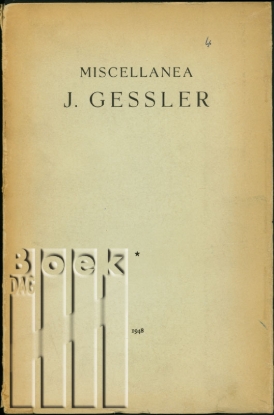 Bild von Miscellanea J. Gessler
