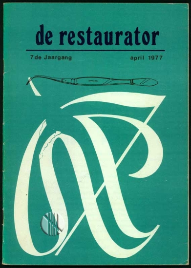 Bild von De restaurator. Jg. 7 N°1
