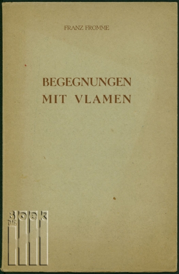 Bild von Begegnungen mit Vlamen