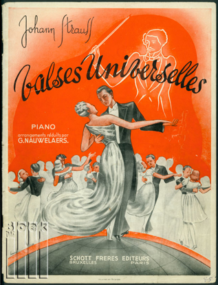 Afbeeldingen van Johann Strauss. Valses Universelles