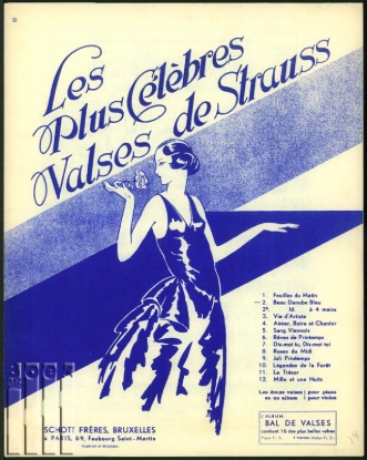 Bild von Les Plus Célèbres Valses. N° 2: Le beau Danube Bleu