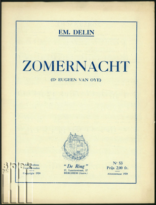 Afbeeldingen van Zomernacht