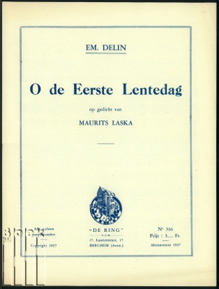 Bild von O de Eerste Lentedag