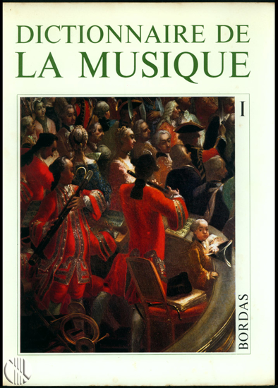 Image de Dictionnaire de la Musique. I + II