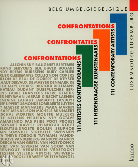 Image de Confrontaties. 111 Hedendaagse kunstenaars. België en Luxemburg