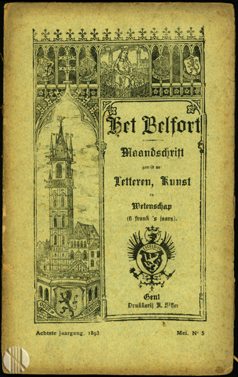 Image de Het Belfort. Jg.8 - nr.5