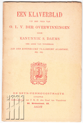 Image de Een Klaverblad uit het veld van O.L.V. der Overwinningen