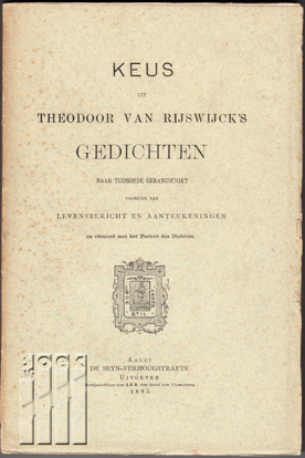 Image de Keus uit Theodoor Van Rijswijck's Gedichten