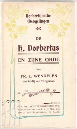 Image de De H. Norbertus en zijne orde. Norbertijnsche Mengelingen