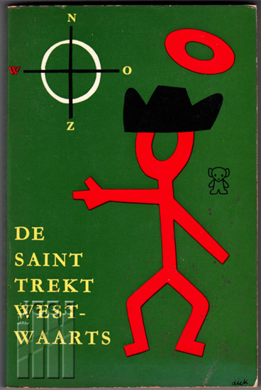 Afbeeldingen van De Saint trekt westwaarts