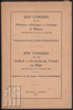 Image de XXXe Congrès de la Fédération archéologique et historique de Belgique 1935 - XXXe Congres van het Oudheid- en Geschiedkundig Verbond van België. Programma vh congres. Inhoud der mededelingen