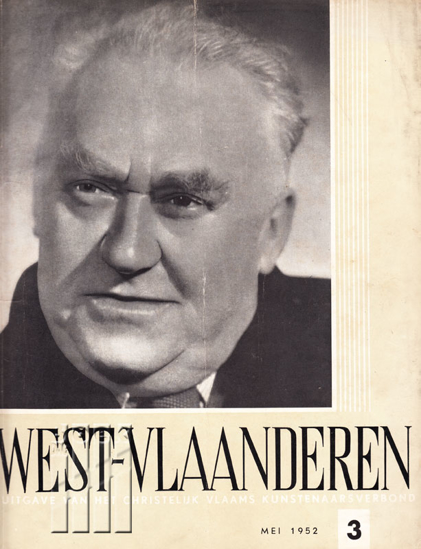Image de West-Vlaanderen. Jg. 1, nr. 3. De zee in de kunst en in het bijzonder aan de grootste Vlaamse marinist Constant Permeke