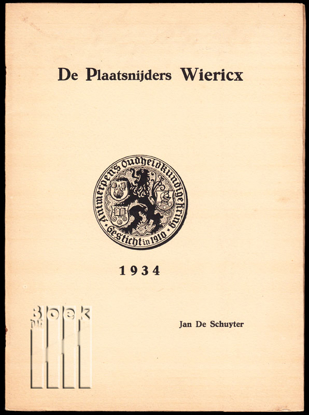 Afbeeldingen van De plaatsnijders Wiericx