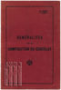 Image de Généralités sur la composition du chocolat