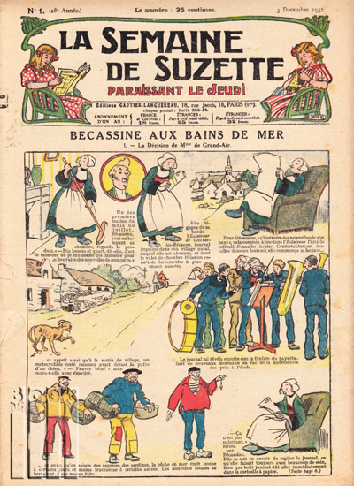 Picture of La Semaine de Suzette. Année 28, T. 1-52