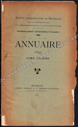 Picture of Annuaire de la société royale de archeologie de Bruxelles, tome X