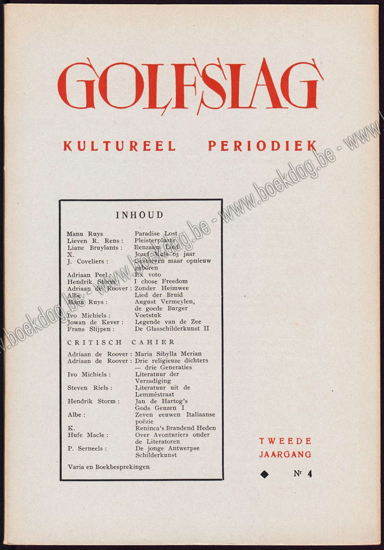 Image de Golfslag. Jg. 2, nr. 4. 1947