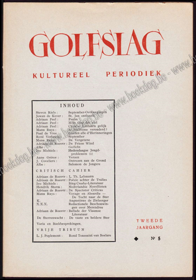 Image de Golfslag. Jg. 2, nr. 5. 1947