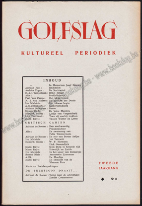 Afbeeldingen van Golfslag. Jg. 2, nr. 8. 1947