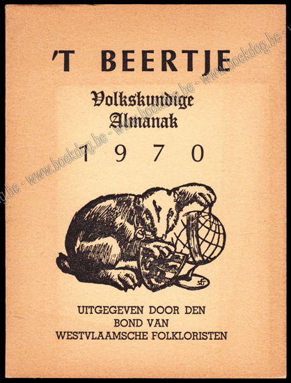 Image de 't Beertje. Volkskundige Almanak voor West-Vlaanderen 1970