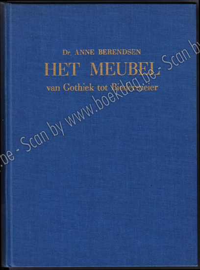 Picture of Het meubel van Gothiek tot Biedermeier