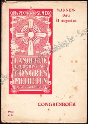 Image de Landelijk Eucharistisch Congres Mechelen. 1930. Congresboek