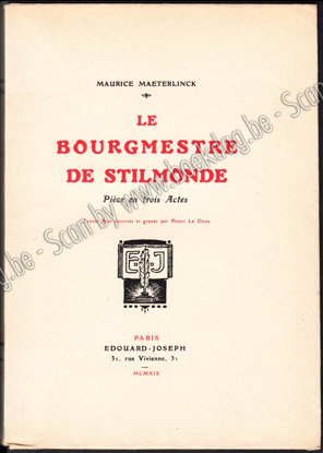 Image de Le Bourgmestre de Stilmonde. Illu.: Jean Picart Le Doux