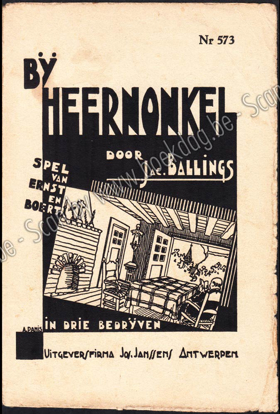 Image de Bij Heernonkel. Spel van Ernst en Boert in drie bedrijven